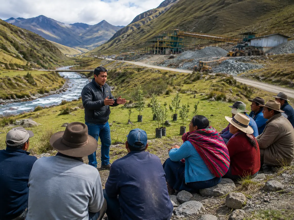 Desarrollo sostenible: minería responsable y compromiso con el territorio